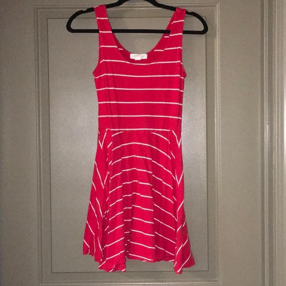Forever 21 Dresses & Skirts - Red skater Dress